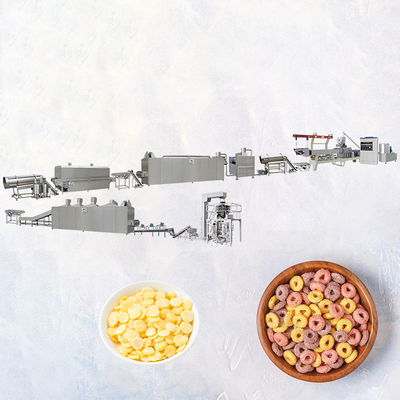 De Cornflakes die van de de Graanproductielijn van het roestvrij staalontbijt Machine maken