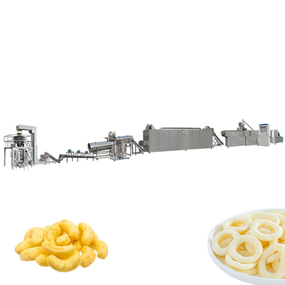200 - 300 Kg/u-Automatische de Extrudermachine van het Snackvoedsel
