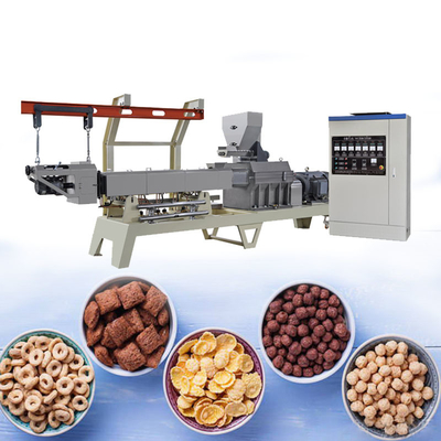 De automatische van de de Cornflakesverwerking van Kellog van het de Lijn Kant en klare Ontbijt Machine van de het Graangewassenextruder