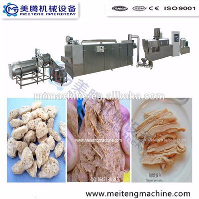 Het kunstmatige Certificaat van Ce van Sojabean protein chunks making machine