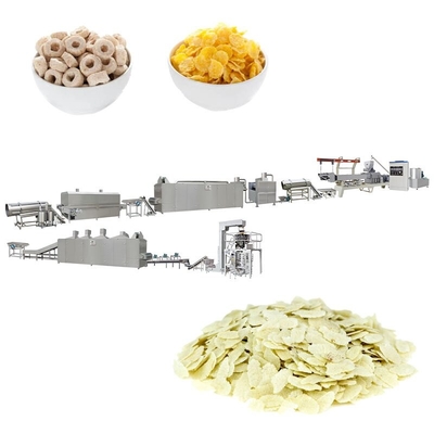 Cornflakes die het Voedsel maken dat van de Machinesnack 150 Kg/u puft